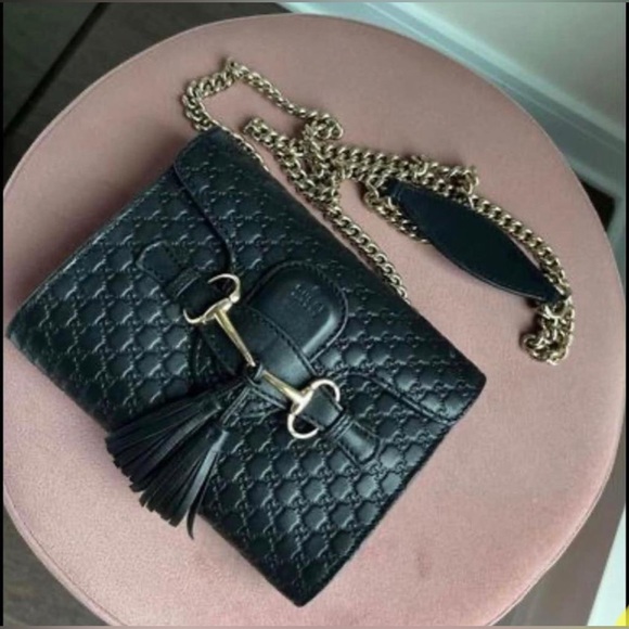 Gucci Emily Guccissima chain shoulder bag - Picture 2 of 12